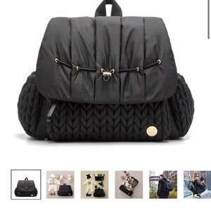 Happ Levy Diaper Bag Backpack Black